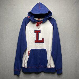 Lrg Lifted Research Group Y2K Mens Brim Hoodie Pullover Embroidered Medium